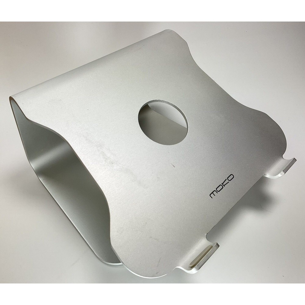 MoKo Laptop Cooling Stand, Aluminum Alloy Steady Portable Notebook PC Holder